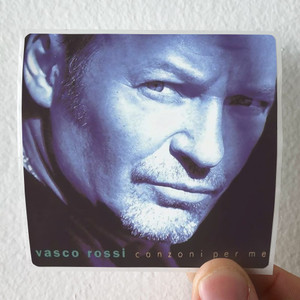 Vasco Rossi Canzoni Per Me 1 Album Cover Sticker Vasco Rossi Canzoni Per Me 1 Album Cover Sticker
