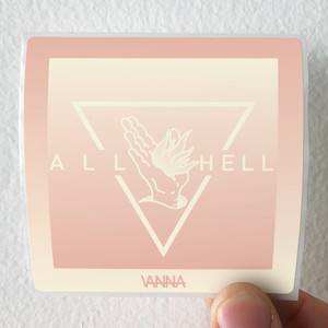 Vanna All Hell Album Cover Sticker Vanna All Hell Album Cover Sticker