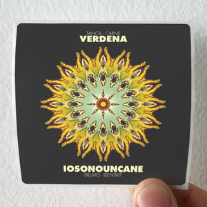 Verdena Verdena Iosonouncane Album Cover Sticker Verdena Verdena Iosonouncane Album Cover Sticker