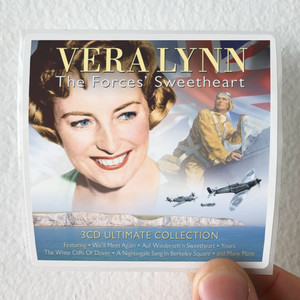 Vera Lynn The Forces Sweetheart Ultimate Collection Album Cover Sticker