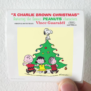 Vince Guaraldi Trio A Charlie Brown Christmas 1 Album Cover Sticker Vince Guaraldi Trio A Charlie Brown Christmas 1 Album Cover Sticker