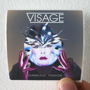 Visage Shameless Fashion Album Cover Sticker
