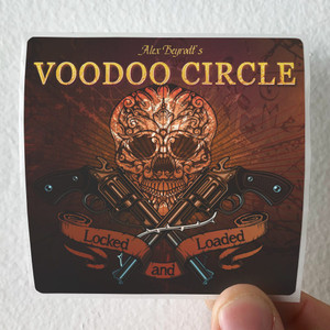 Voodoo Circle Locked Loaded 1 Album Cover Sticker