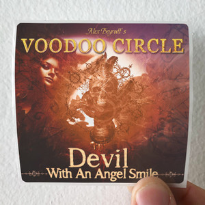 Voodoo Circle Devil With An Angel Smile Album Cover Sticker Voodoo Circle Devil With An Angel Smile Album Cover Sticker