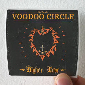 Voodoo Circle Higher Love Album Cover Sticker Voodoo Circle Higher Love Album Cover Sticker
