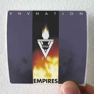 VNV Nation Empires Album Cover Sticker VNV Nation Empires Album Cover Sticker