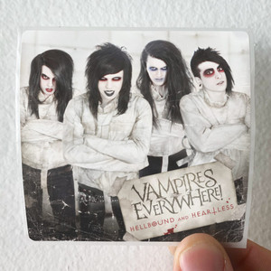 Vampires Everywhere Hellbound And Heartless Album Cover Sticker
