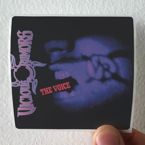 Vicious Rumors The Voice Album Cover Sticker