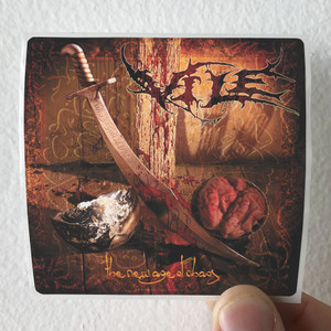 Vile The New Age Of Chaos Album Cover Sticker