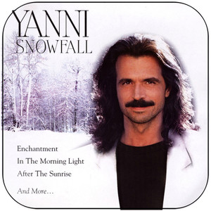 Yanni Snowfall Album Cover Sticker