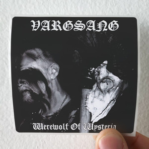 Vargsang Werewolf Of Wysteria Album Cover Sticker