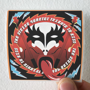 Vitamin String Quartet The String Quartet Tribute To Kiss Album Cover Sticker Vitamin String Quartet The String Quartet Tribute To Kiss Album Cover Sticker