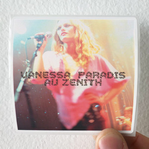 Vanessa Paradis Au Znith Album Cover Sticker Vanessa Paradis Au Znith Album Cover Sticker
