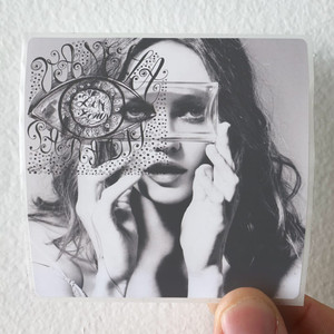 Vanessa Paradis Love Songs Album Cover Sticker Vanessa Paradis Love Songs Album Cover Sticker
