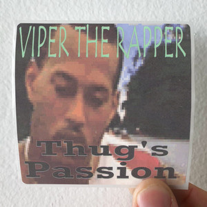Viper Thugs Passion Album Cover Sticker Viper Thugs Passion Album Cover Sticker