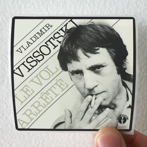 Vladimir Vysotsky Le Vol Arrt Album Cover Sticker