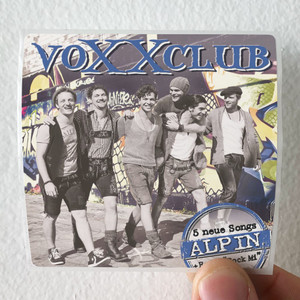 voXXclub Alpin Album Cover Sticker voXXclub Alpin Album Cover Sticker