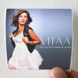 Vitaa Une Fille Pas Comme Les Autres Album Cover Sticker Vitaa Une Fille Pas Comme Les Autres Album Cover Sticker