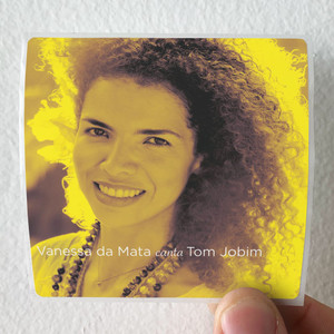 Vanessa da Mata Vanessa Da Mata Canta Tom Jobim Album Cover Sticker Vanessa da Mata Vanessa Da Mata Canta Tom Jobim Album Cover Sticker