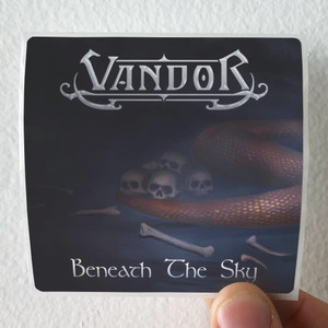 Vandor Beneath The Sky Album Cover Sticker Vandor Beneath The Sky Album Cover Sticker