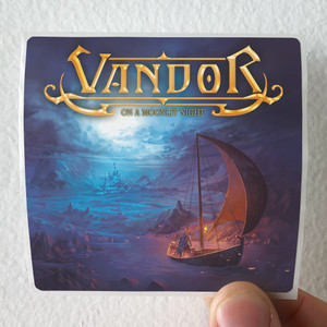 Vandor On A Moonlit Night Album Cover Sticker