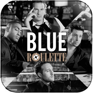 Blue Roulette-2 Album Cover Sticker Album Cover Sticker