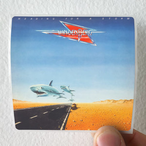 Vandenberg Heading For A Storm Album Cover Sticker