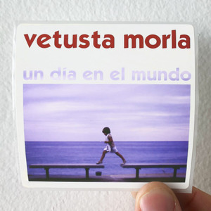 Vetusta Morla Un Da En El Mundo Album Cover Sticker Vetusta Morla Un Da En El Mundo Album Cover Sticker