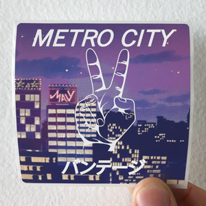Vantage Metro City Album Cover Sticker Vantage Metro City Album Cover Sticker