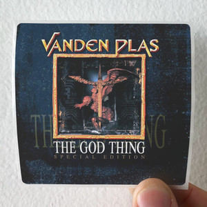 Vanden Plas The God Thing Album Cover Sticker Vanden Plas The God Thing Album Cover Sticker