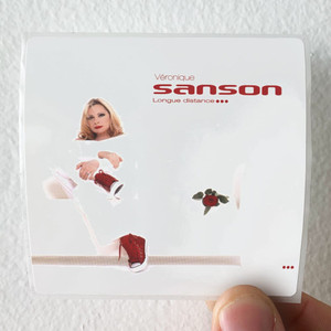 Veronique Sanson Longue Distance Album Cover Sticker Veronique Sanson Longue Distance Album Cover Sticker