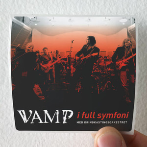 Vamp I Full Symfoni Med Kringkastingsorkesteret Album Cover Sticker Vamp I Full Symfoni Med Kringkastingsorkesteret Album Cover Sticker