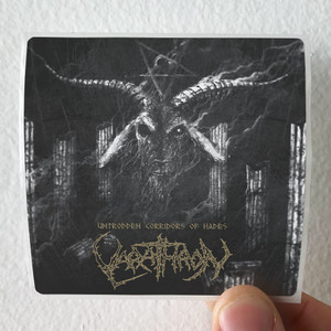 Varathron Untrodden Corridors Of Hades Album Cover Sticker Varathron Untrodden Corridors Of Hades Album Cover Sticker