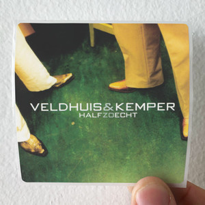 Veldhuis and Kemper Half Zo Echt Album Cover Sticker Veldhuis and Kemper Half Zo Echt Album Cover Sticker