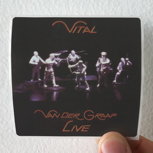 Van der Graaf Vital Album Cover Sticker Van der Graaf Vital Album Cover Sticker