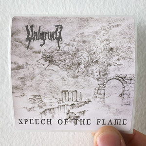 Valgrind Speech Of The Flame Album Cover Sticker Valgrind Speech Of The Flame Album Cover Sticker