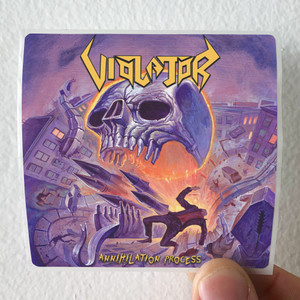 Violator Annihilation Process Album Cover Sticker Violator Annihilation Process Album Cover Sticker