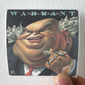Warrant Dirty Rotten Filthy Stinking Rich 2 Album Cover Sticker Warrant Dirty Rotten Filthy Stinking Rich 2 Album Cover Sticker