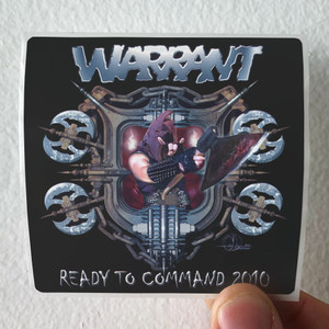 Warrant Ready To Command 2010 Album Cover Sticker