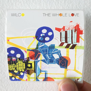 Wilco The Whole Love 1 Album Cover Sticker