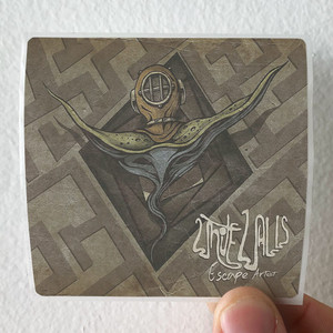 White Walls Escape Artist Album Cover Sticker