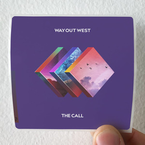 Way Out West The Call Album Cover Sticker Way Out West The Call Album Cover Sticker