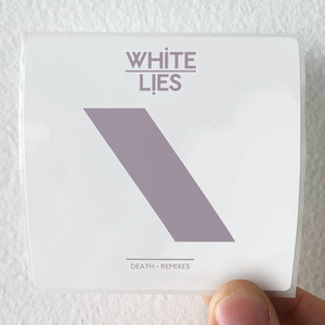 White Lies Death Album Cover Sticker White Lies Death Album Cover Sticker