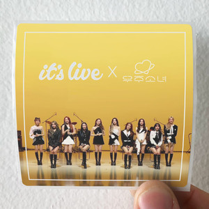 WJSN Its Live X Album Cover Sticker