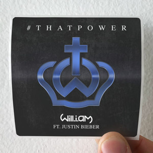 william Thatpower Album Cover Sticker