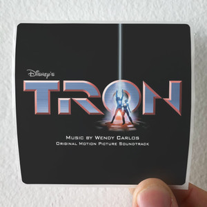 Wendy Carlos Tron Album Cover Sticker