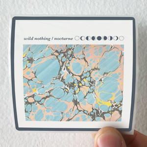Wild Nothing Nocturne Album Cover Sticker