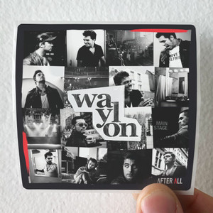 Waylon After All Album Cover Sticker