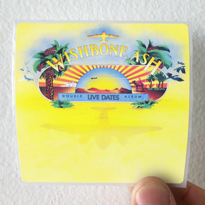 Wishbone Ash Live Dates Album Cover Sticker