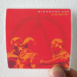 Wishbone Ash Clan Destiny 1 Album Cover Sticker Wishbone Ash Clan Destiny 1 Album Cover Sticker